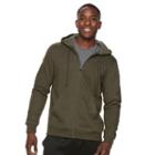Men's Tek Gear&reg; Ultra Soft Fleece Hoodie, Size: Large, Dark Brown