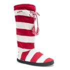 Muk Luks Game Day Women's Tall Slippers, Size: Medium, Red