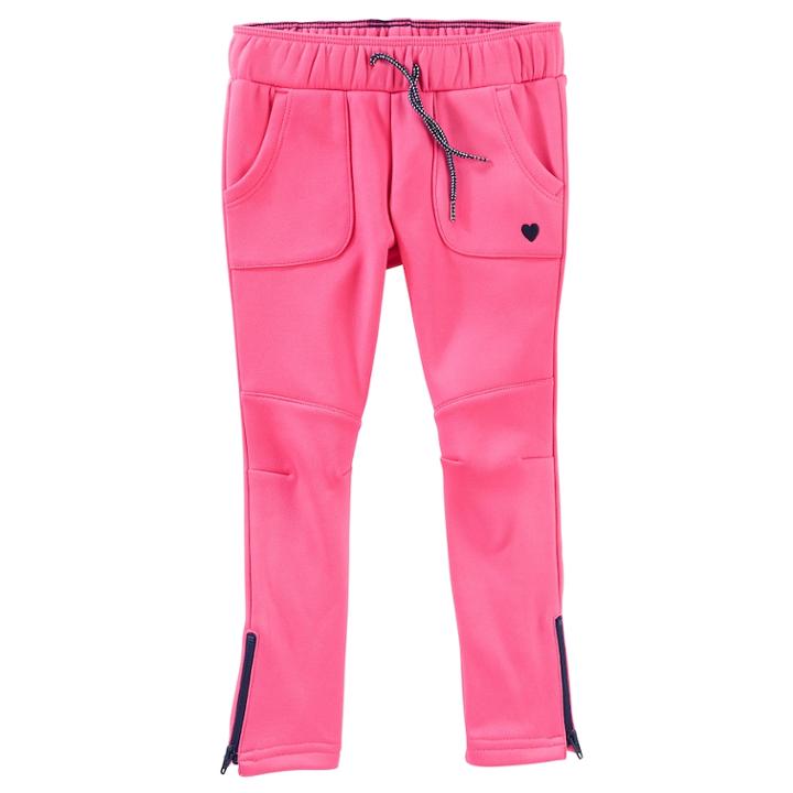 Girls 4-12 Oshkosh B'gosh Tricot Track Pant, Size: 4, Pink