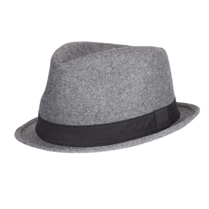 Men's Levi's&reg; Brushed Woven Porkpie Fedora, Size: S/m, Grey