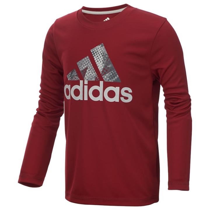 Boys 8-20 Adidas Fill Logo Tee, Size: Medium, Red Other