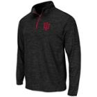 Men's Campus Heritage Indiana Hoosiers Action Pass Quarter-zip Pullover, Size: Medium, Oxford