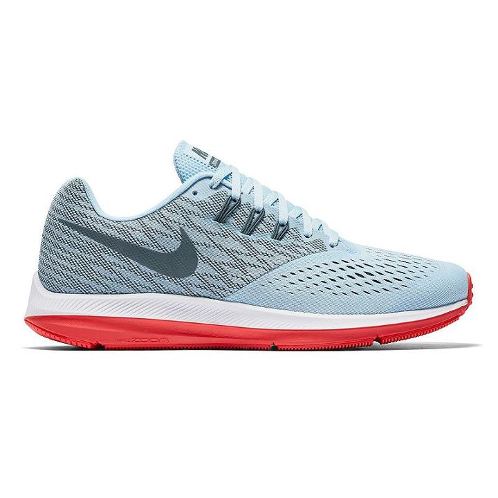 Nike Air Zoom Winflo 4 Men's Running Shoes, Size: 12, Turquoise/blue (turq/aqua)