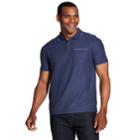 Men's Van Heusen Slim-fit Never Tuck Polo, Size: Xl, Blue