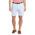 Men's Chaps Straight-fit Seersucker Shorts, Size: 32, Blue