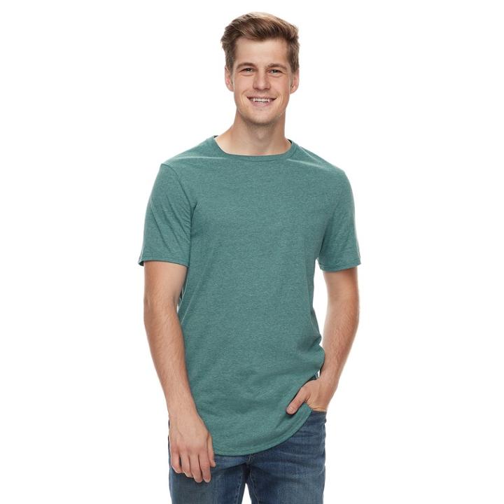 Men's Urban Pipeline&reg; Longline Tee, Size: Small, Brt Blue