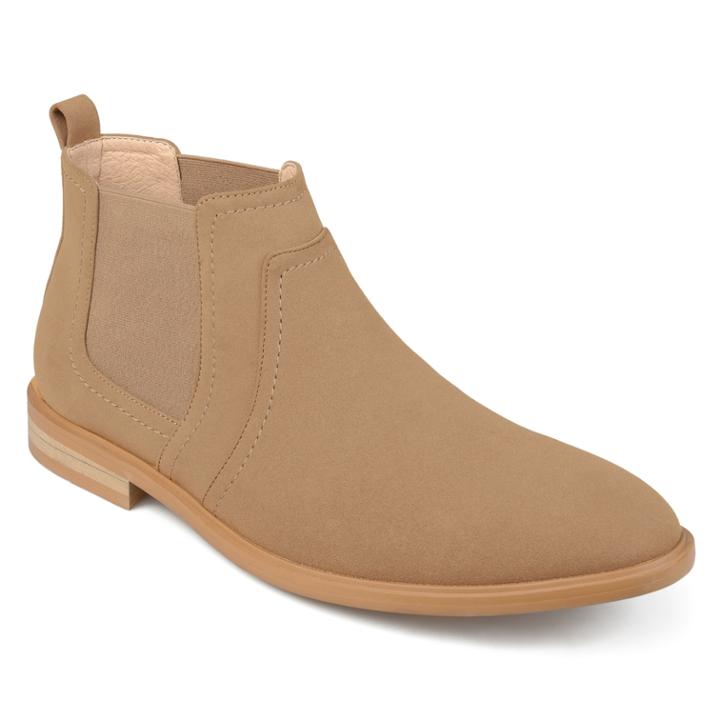 Vance Co. Durant Men's Chelsea Boots, Size: Medium (13), Beig/green (beig/khaki)