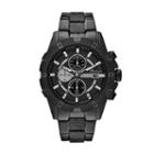 Marc Anthony Watch - Men's Stainless Steel Chronograph, Size: Large, Black