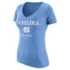 Women's Nike North Carolina Tar Heels Franchise Tee, Size: Large, Blue
