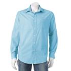 Big & Tall Croft & Barrow Classic-fit Solid Easy-care Button-down Shirt, Men's, Size: Xl Tall, Med Blue