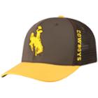 Adult Top Of The World Wyoming Cowboys Chatter Memory-fit Cap, Men's, Dark Brown