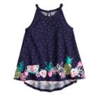 Girls 4-10 Jumping Beans&reg; Graphic Swing Tank Top, Size: 4, Blue