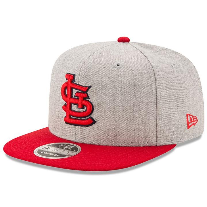 Adult New Era St. Louis Cardinals 9fifty Heather Action Snapback Cap, Ovrfl Oth