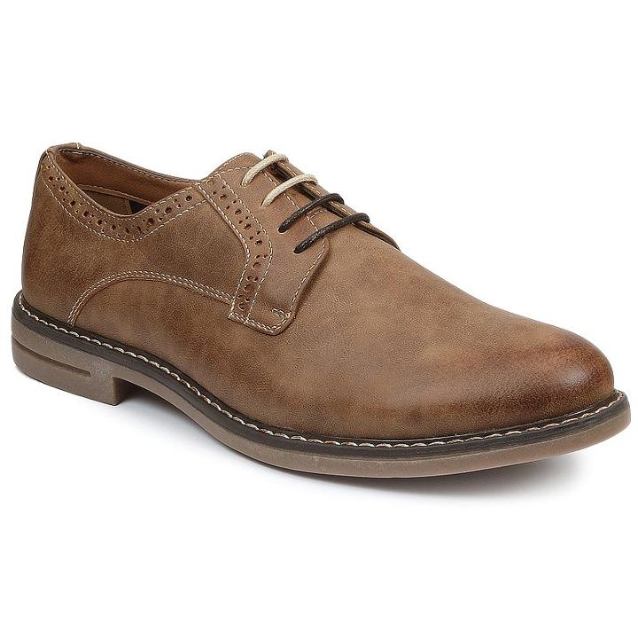 Izod Chad Men's Oxford Shoes, Size: Medium (9.5), Dark Brown