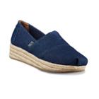 Skechers Bobs Highlights Women's Slip-on Wedges, Girl's, Size: 6.5, White Oth
