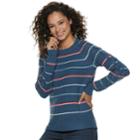Juniors' So&reg; Lace-up Sleeve Sweater, Teens, Size: Large, Blue