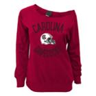 Juniors' South Carolina Gamecocks Flashdance Slouch Crewneck, Teens, Size: Large, Dark Red