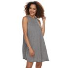 Women's Sonoma Goods For Life&trade; High Neck Swing Dress, Size: Medium, Med Grey