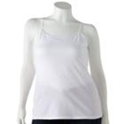 Juniors' Plus Size So&reg; Satin-trim Tank Top, Girl's, Size: 2xl, White