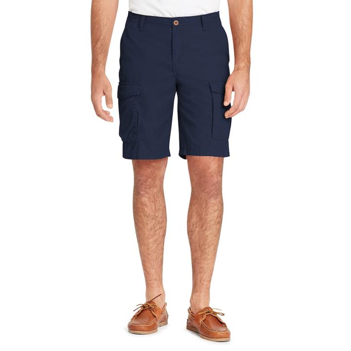 Men's Izod Classic-fit Ripstop Cargo Shorts, Size: 32, Blue (navy)
