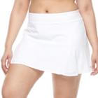 Plus Size Soybu Marina Skort, Women's, Size: 2xl, White
