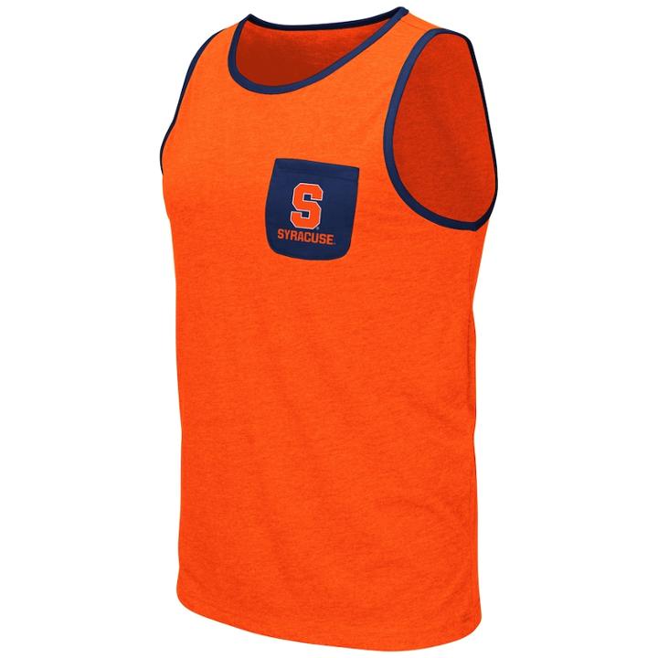 Men's Colosseum Syracuse Orange Tank Top, Size: Xxl, Drk Orange