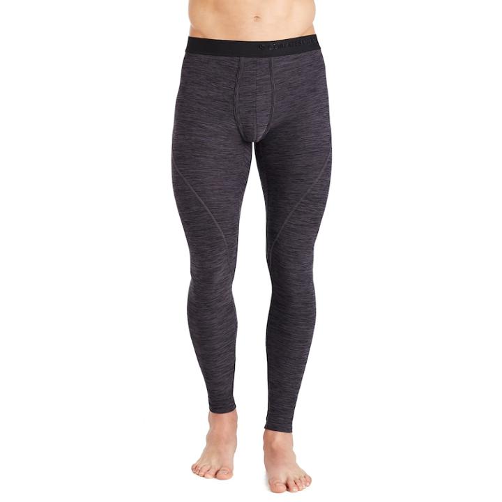 Big & Tall Climatesmart Micro-suede Stretch Sport Performance Leggings, Size: 2xb, Med Grey