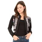 Juniors' Iz Byer California Open Front Bomber Jacket, Girl's, Size: Large, Ovrfl Oth