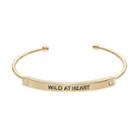 Wild At Heart Cuff Bracelet, Women's, Gold