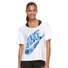 Women's Nike Short Sleeve Graphic Tee, Size: Xl, White