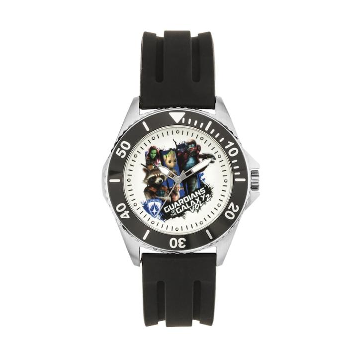 Marvel Guardians Of The Galaxy Vol. 2 Men's Watch, Size: Large, Black