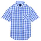 Boys 4-20 Chaps Plaid Button-down Shirt, Boy's, Size: 6, Blue Other