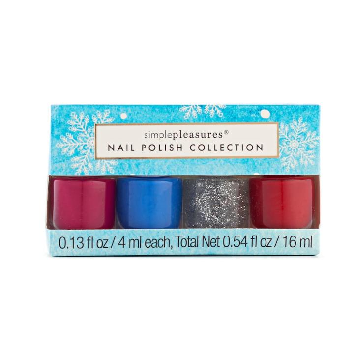 Simple Pleasures 4-pc. Mini Nail Polish Set, Multi