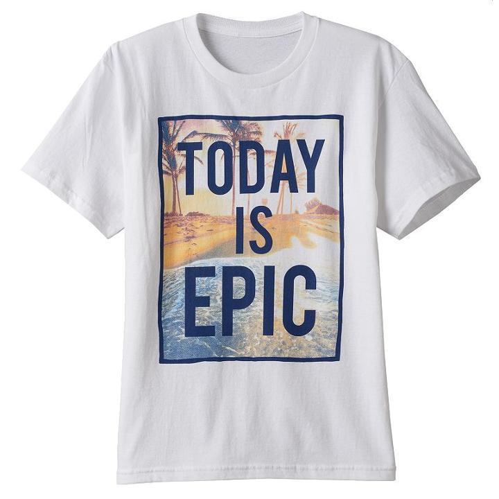 Boys 8-20 Urban Pipeline&reg; Graphic Tee, Boy's, Size: Medium, White