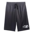 Boys 4-7x Star Wars A Collection For Kohl's Gradient Metallic Logo Mesh Shorts, Size: 5, Black