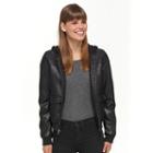 Women's Levi's Bomber Jacket With Quilted Lining, Size: Xl, Black
