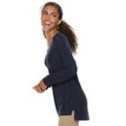 Women's Sonoma Goods For Life&trade; Trellis Cable-knit Sweater, Size: Small, Dark Blue