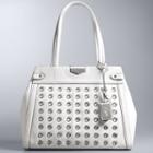 Simply Vera Vera Wang Baymar Grommet Tote, Women's, White