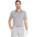 Men's Izod Swingflex Classic-fit Striped Stretch Performance Golf Polo, Size: Small, Grey