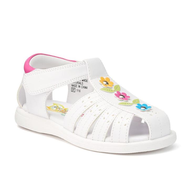 Rachel Shoes Paisley Toddler Girls' Sandals, Girl's, Size: 10 T, White Oth