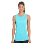 Women's Champion Vapor Reflective Tank Top, Size: Medium, Light Blue