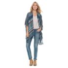 Women's Sonoma Goods For Life&trade; Slubby Striped Kimono, Light Blue