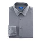Men's Apt. 9&reg; Slim-fit Premier Flex Collar Stretch Dress Shirt, Size: 15.5-32/33, Dark Grey