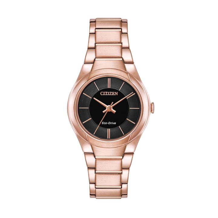 Citizen Eco-drive Women's Paradigm Stainless Steel Watch - Fe2093-54e, Size: Small, Pink