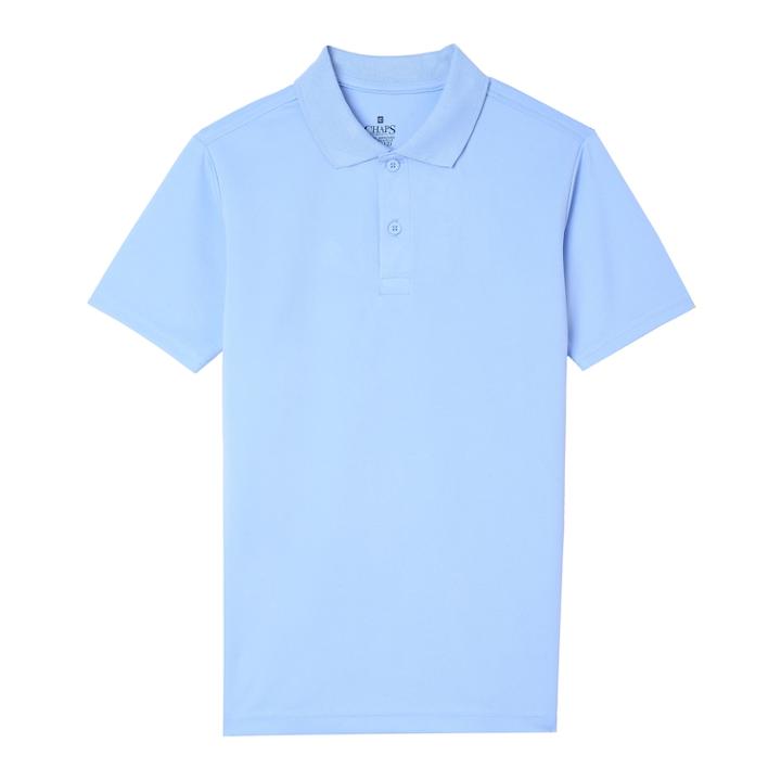 Boys 4-20 Chaps Performance Polo, Size: 4, Blue