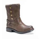 Muk Luks Crumpet Women's Water-resistant Boots, Girl's, Size: 6, Brown