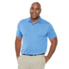 Big & Tall Izod Golf Champion Grid Polo, Men's, Size: Xl Tall, Med Blue