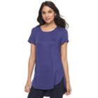 Women's Apt. 9&reg; High-low Tunic, Size: Small, Drk Purple