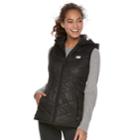 Women's New Balance Puffer Vest, Size: Medium, Grey (charcoal)