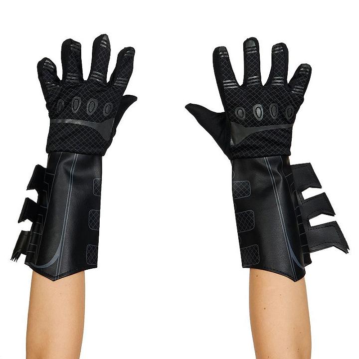 Kids Dc Comics Batman Dark Knight Costume Gauntlet Gloves, Boy's, Black
